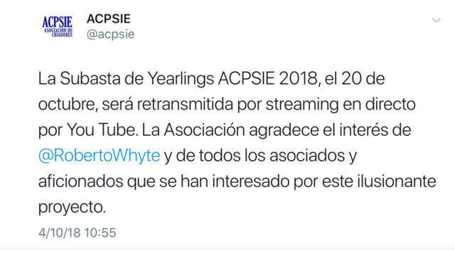 SUBASTA DE YEARLINGS ACPSIE 2018  36867d10