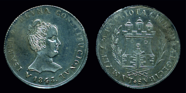 Isabel II Medall10