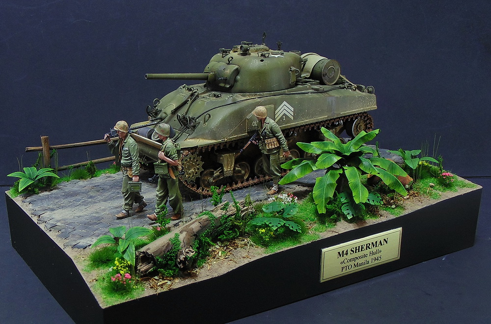 M4 SHERMAN "COMPOSITE HULL " PTO 0115