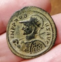 Aureliano de Probo. ADVENTVS AVG. Emperador a caballo a izq. Roma. Img_2079