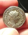 Antoniniano de Gordiano III. VIRTVTI AVGVSTI. Hércules a dcha. Roma Img_2249