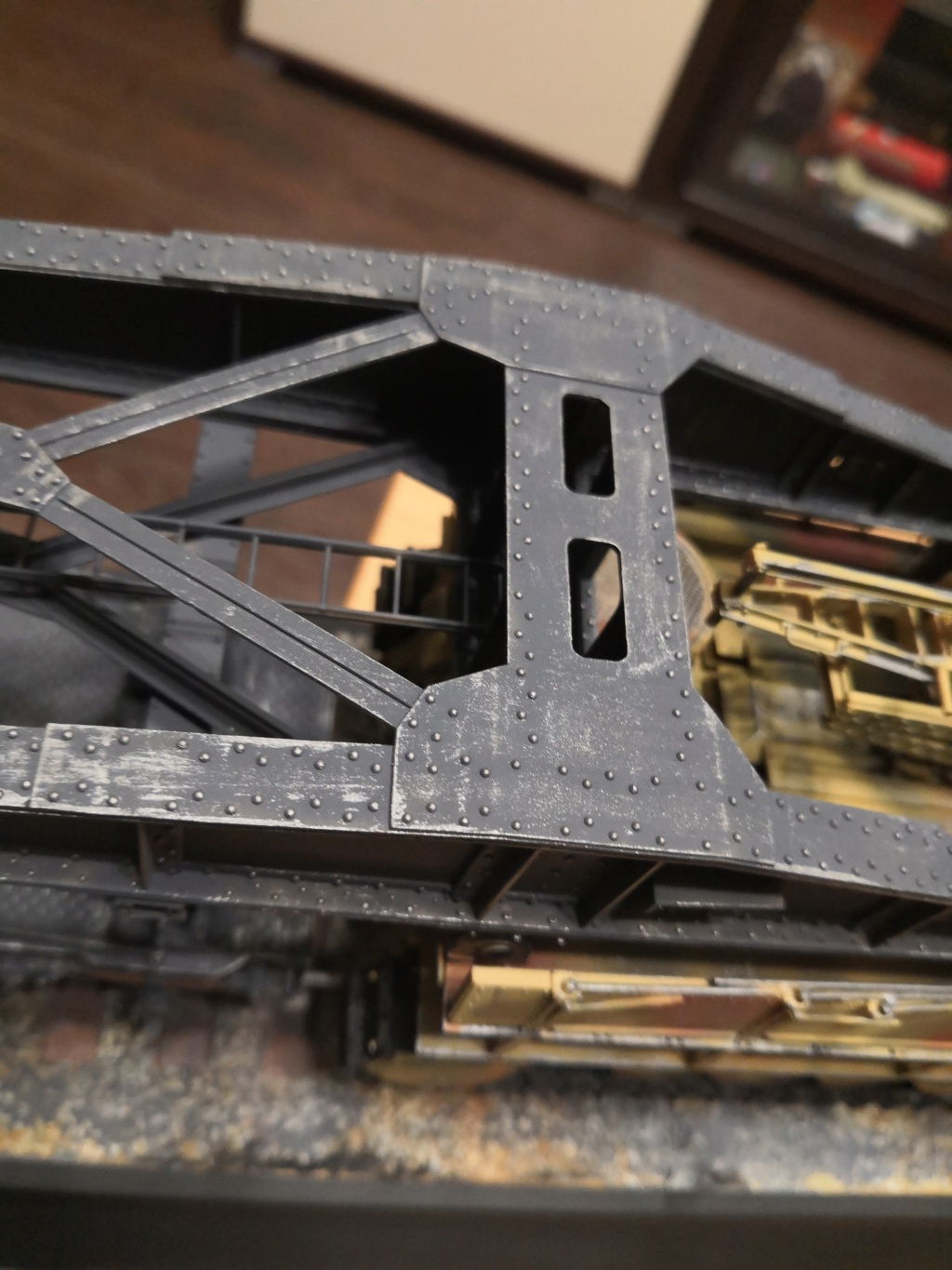 Morser Karl-Gerat 040/041 c железнодорожным составом 1:35 от Trumpeter 2810