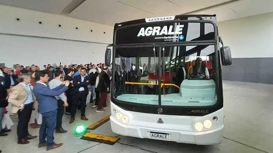 Agrale presentó el primer bus eléctrico fabricado en Argentina Agrale10