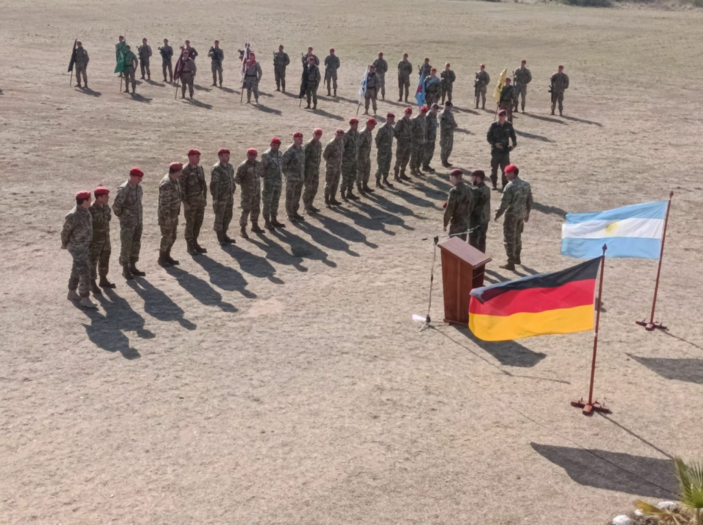 Ejercicios  Combinados Internacionales de las Fuerzas Armadas Argentinas Alem111