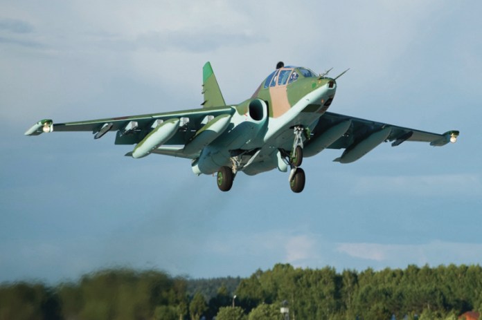 Georgia anuncia que volverá a fabricar el Sukhoi Su-25 Frogfot Su-25-14