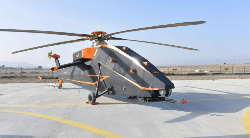 Helicóptero de combate eléctrico y no tripulado, conozcan al T629 turco Tusas-10