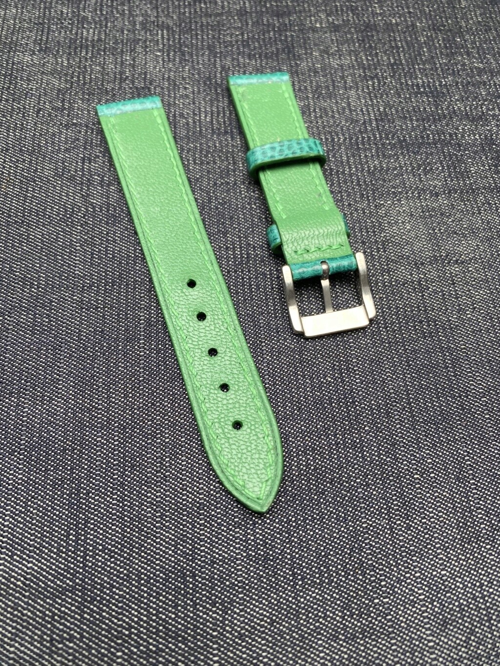 bracelet - [Vends]  Bracelet de montre ( Watch strap) Elaphe 18/16  Img_3112