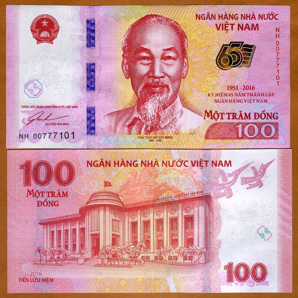 Billetes mundiales conmemorativos Vietna10