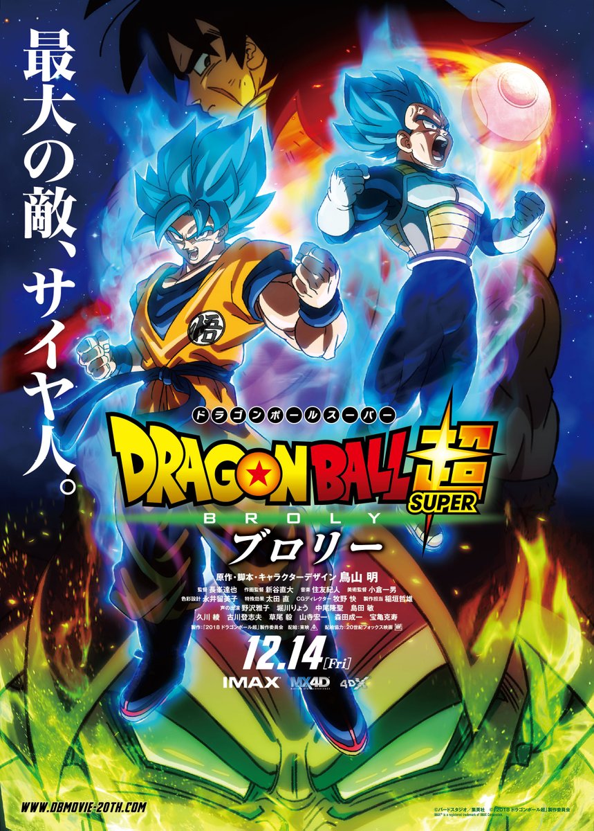 DragonBallSuper - Dragon Ball Super: Broly 2018 Movie Dhss0710