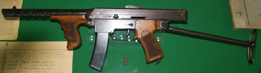 7,62-мм пистолет-пулемёт Калашникова, 1942 г. (опытный образец) 0010