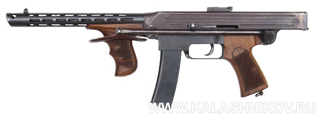 7,62-мм пистолет-пулемёт Калашникова, 1942 г. (опытный образец) 00i10