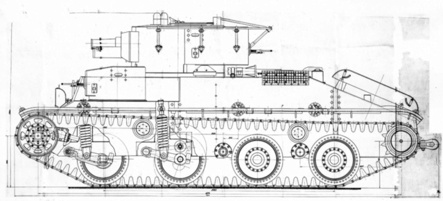 Т-29 - средний колёсно-гусеничный танк 1-9310