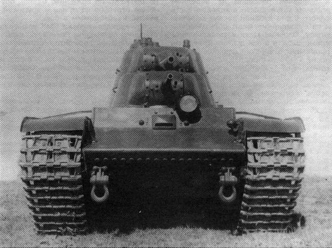 Т-100 - опытный тяжёлый танк прорыва Uu9-210