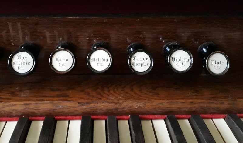 Harmonium aspirant ou reed-organ Needham New-York 20220311