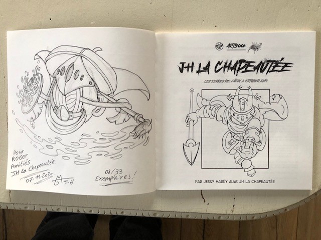 Les dédicaces de mon artbook "JH la Chapeautée - Les Terres de Fiönn & Inktober 2019" Jh_110