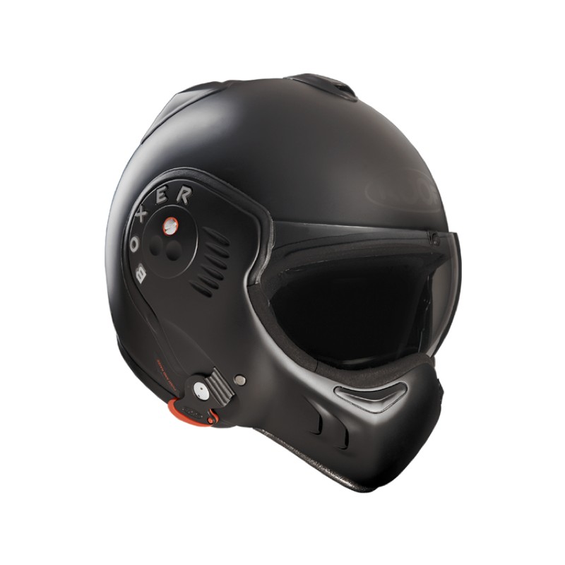 Casque Scorpion Exo Combat et Boxer V8 Full Black Casque10