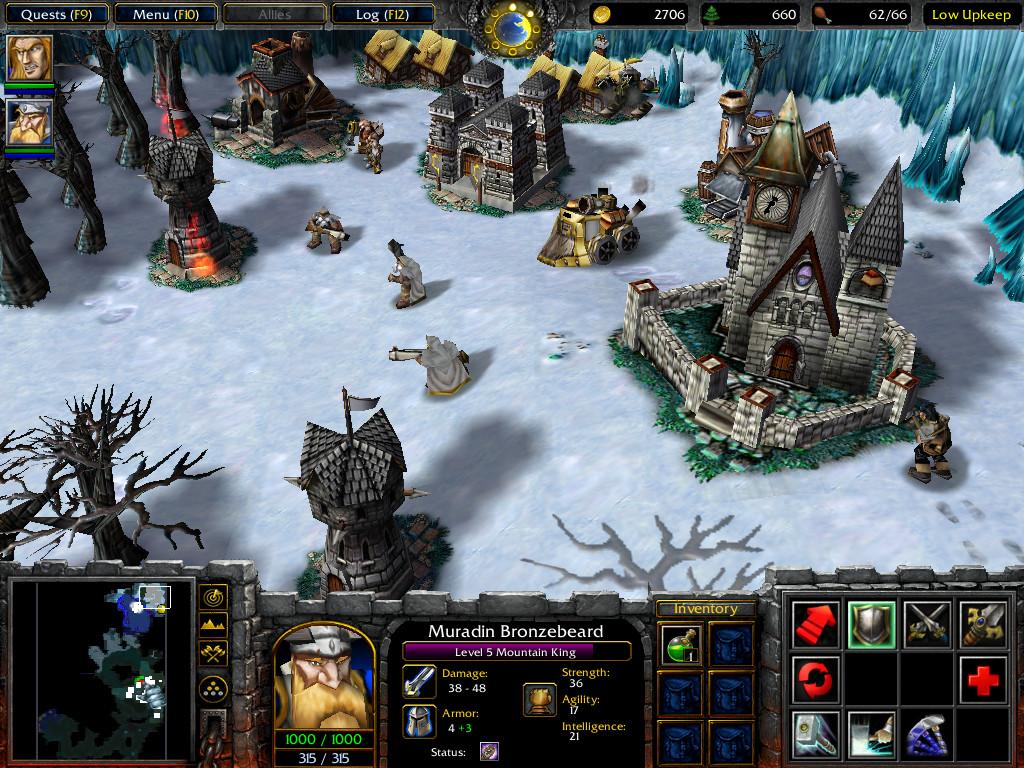 WarCraft III + DLC The Frozen Throne + Ultima version 2_1110