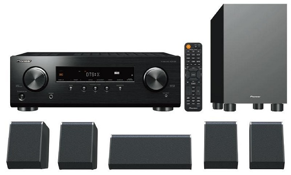 pioneer htp 074 5.1 channel home theater system