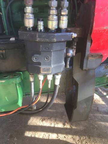 Jd 3050 branchement chargeur frontal