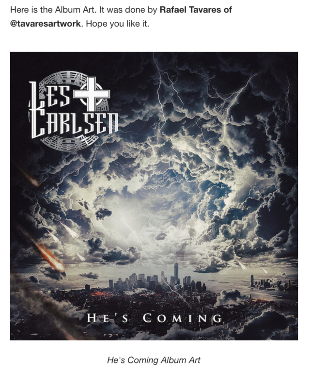 Kickstarter to the new solo album from Les Carlsen, the voice of Bloodgood Daa32b10