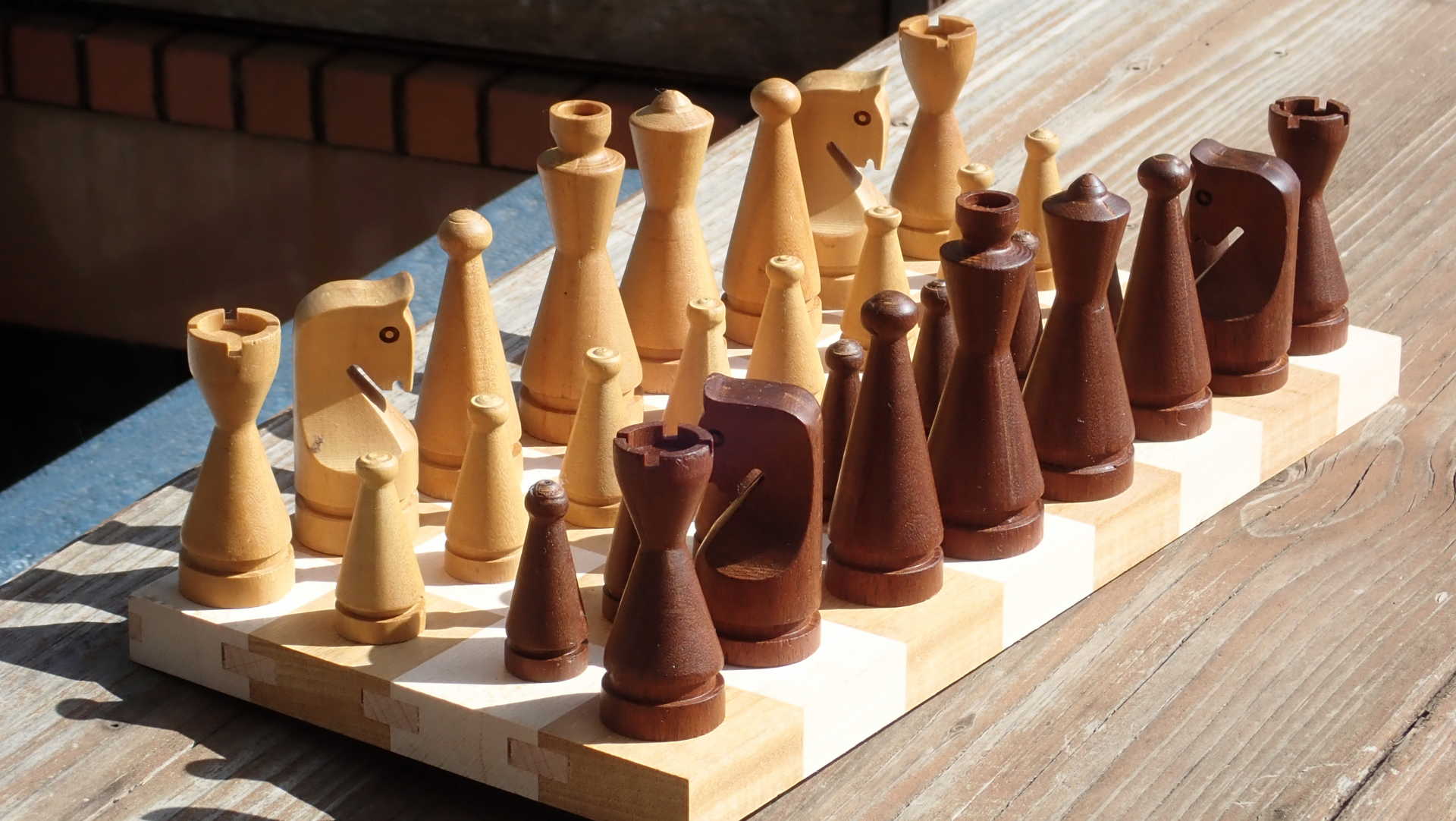 Pièces d'échecs à la CNC 0127