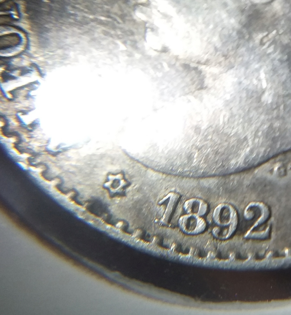 50 centimos 1892 *0 *2 20201221