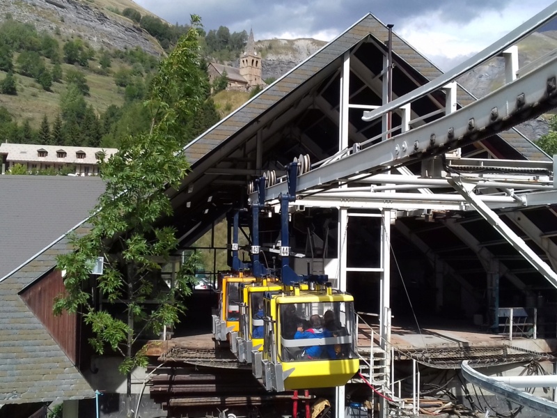 Téléphérique bicâble pulsé de Ruillans 1 - La Grave 20170810