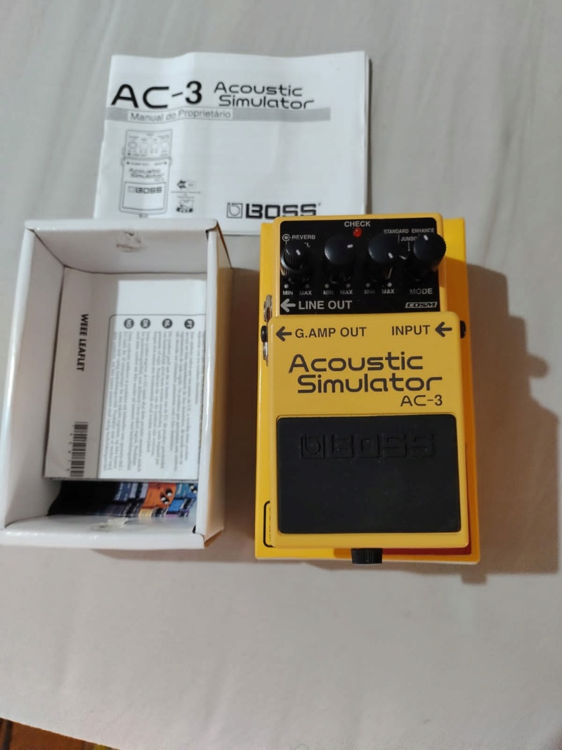 Vendo pedal para guitarra Boss Acoustic Simulator AC-3. Img-2023