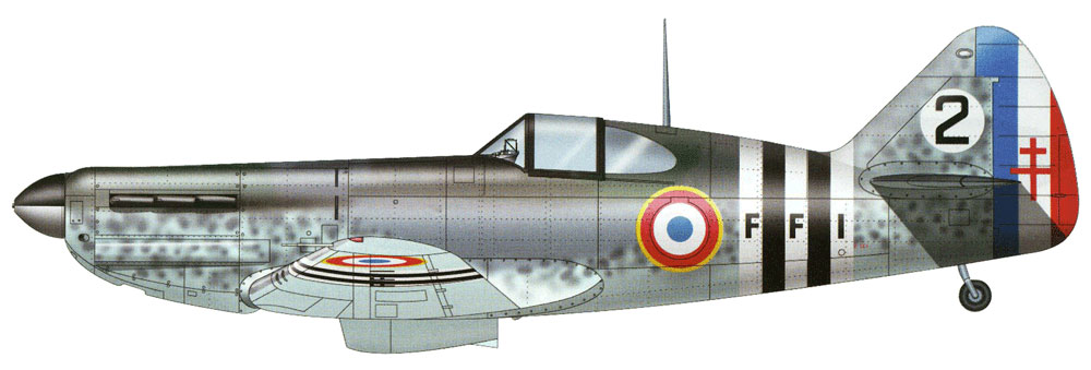 [RS models] Dewoitine D-520 groupe "Doret" septembre 1944 147_710
