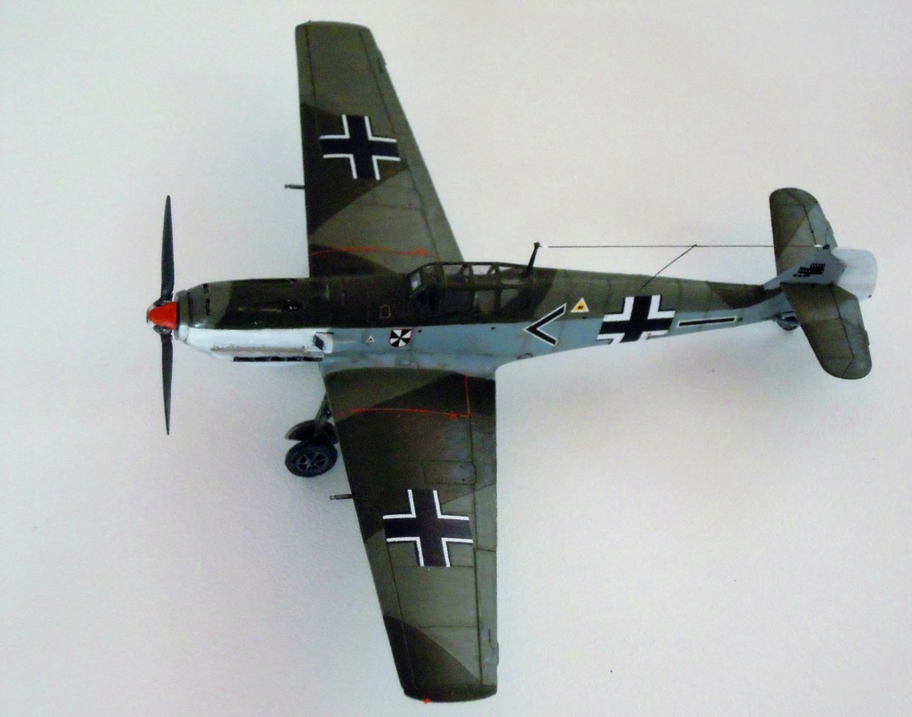  [ICM] Messerschmitt Bf109 e4, Aout 1940, Franz Von Werra Dscn0366