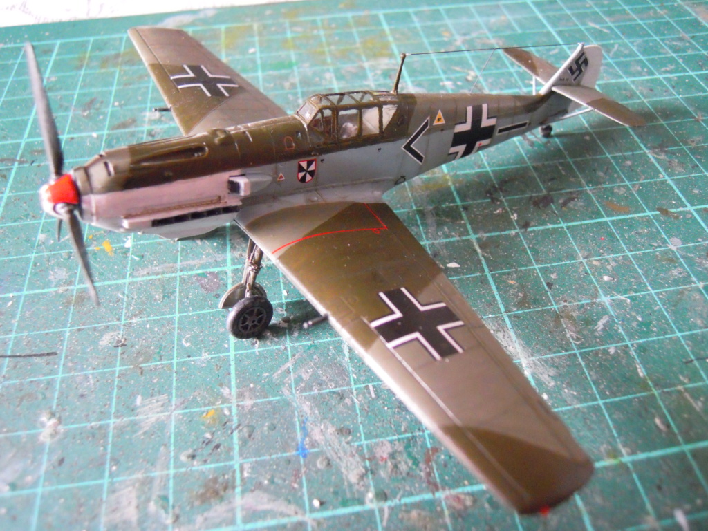 [ICM] Messerschmitt Bf109 e4, Aout 1940, Franz Von Werra [FINI] Dscn0415