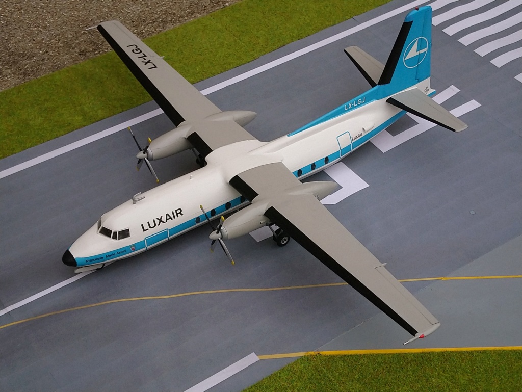  [ Airfix ] Fokker 27-100 - Luxair -  LX-LGJ Dsc_1216