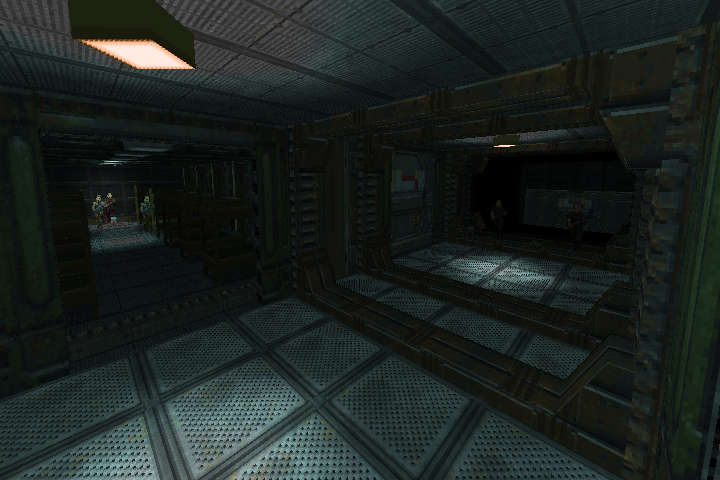 Mapa usando texturas de Doom 3 Screen17