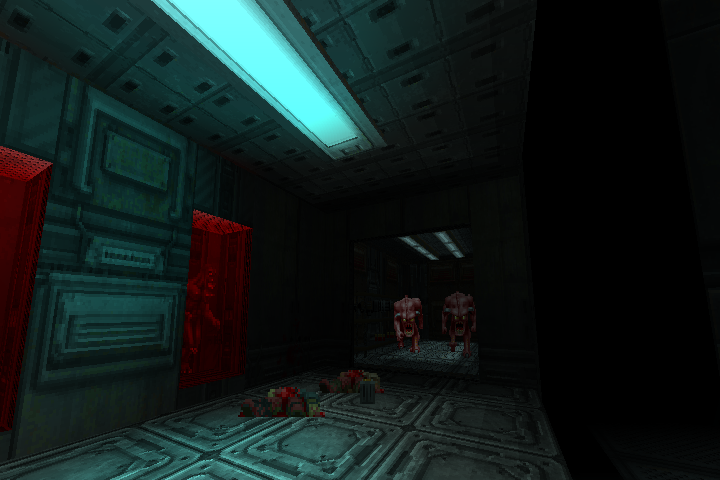 Mapa usando texturas de Doom 3 Screen19