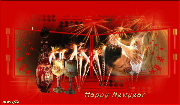 nieuwjaar - Les 01 - Happy Newyear Vuurwe10