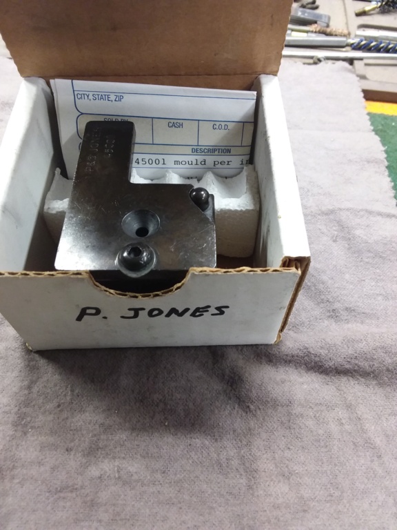 P&d Jones grease groove mold for sale #45001/530 gr 20220310