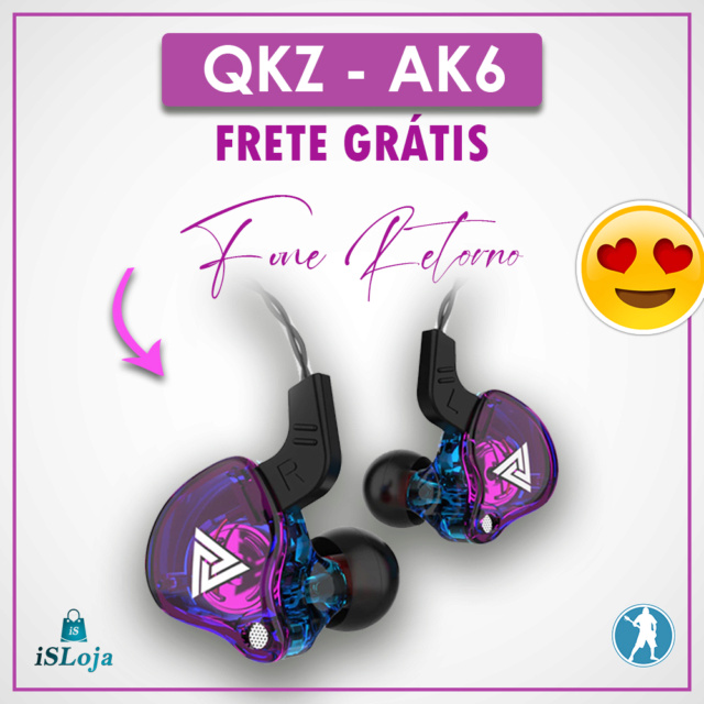 Fone Retorno - R$65 - QKZ AK6 Qkz_fe10