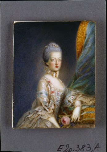 Portraits de Marie-Antoinette à la bibliothèque nationale de Vienne Tzolzo16