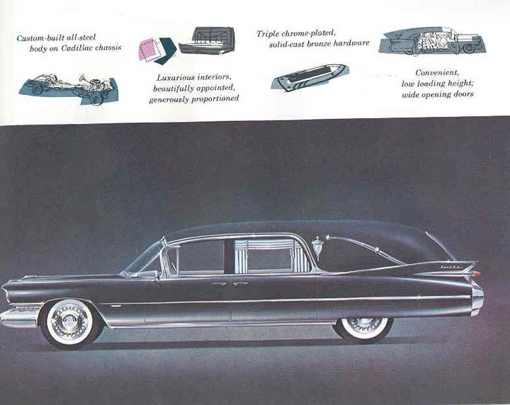 Les chassis commercial Cadillac en 1959 1959ca13