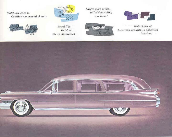 Les chassis commercial Cadillac en 1959 1959ca14