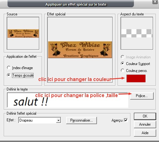 L'Effet Texte Change10