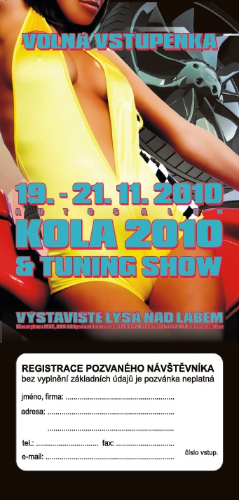 KOLA 2010 & TUNING SHOW - Vstup zdarma ! Vstupe10