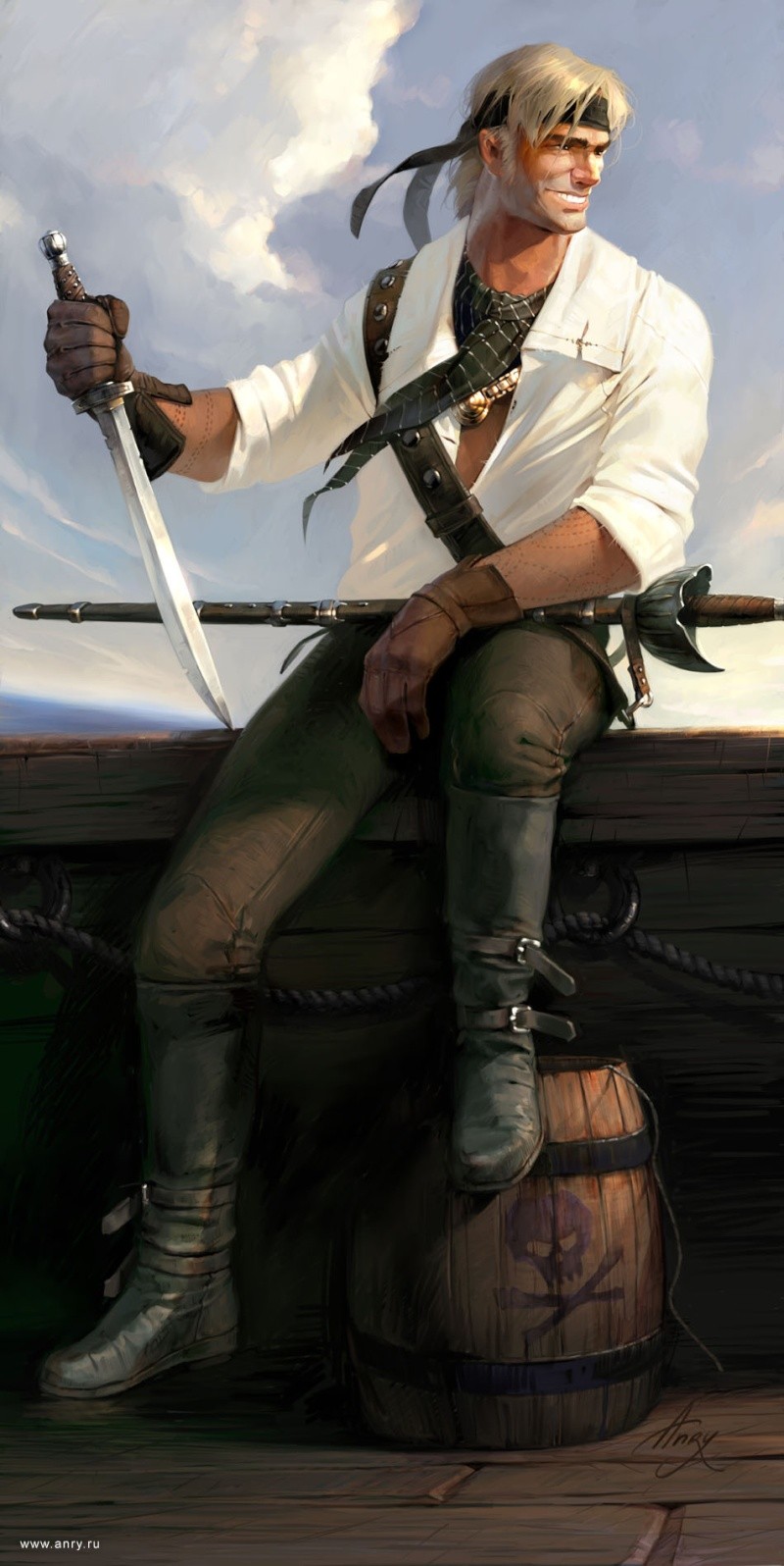 Regarde une feuille de personnage Pirate11