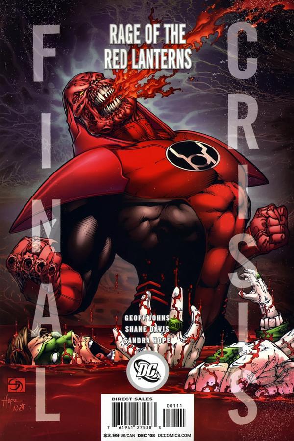 Final  Crisis : Rage of the Red Lanterns # 1 ( prologue : Blood Feud ) 59895110