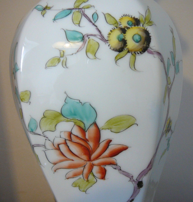 Lampe/vase inspiration asiatique P1030257