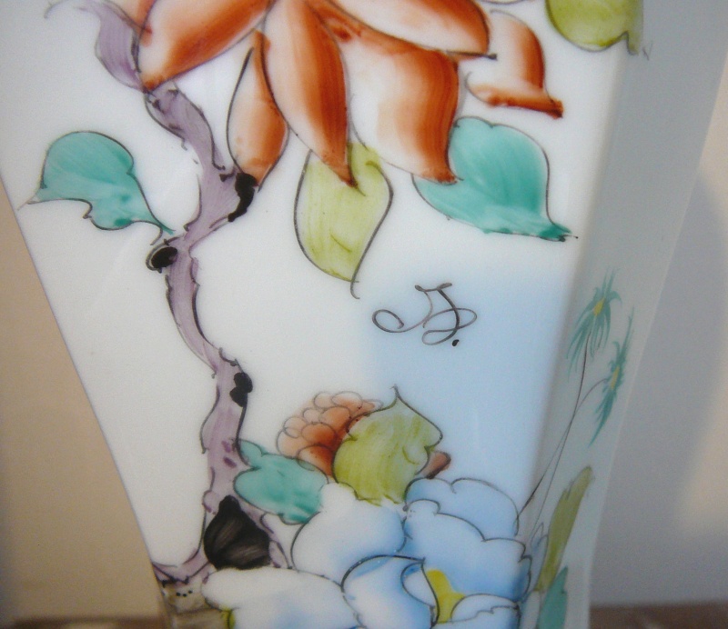 Lampe/vase inspiration asiatique P1030258