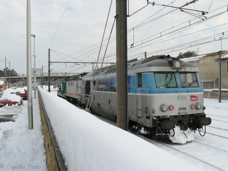 Dans l'avant gare de Miramas Train_10