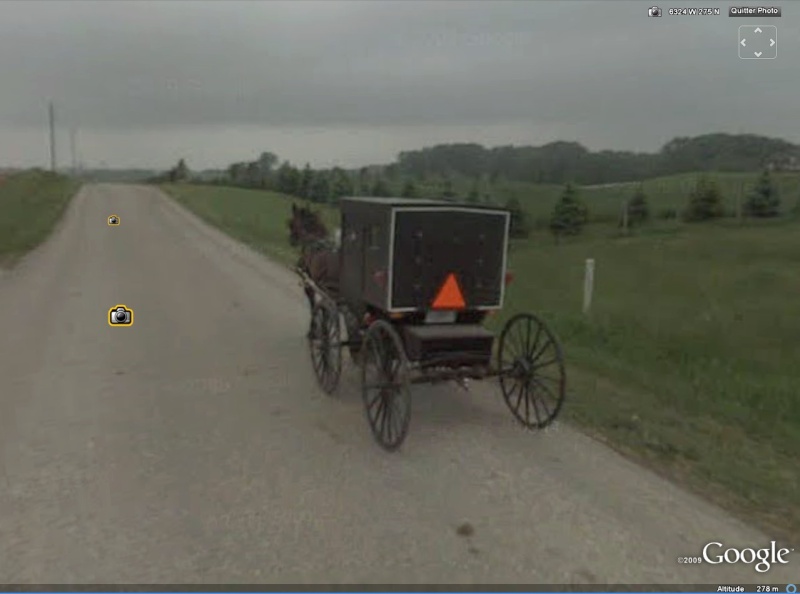 STREET VIEW : à la découverte des Amishs Amish410