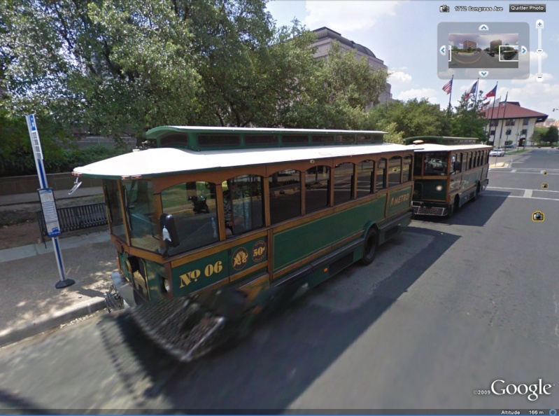 STREET VIEW : Bus en bois, Austin, Texas Bus10