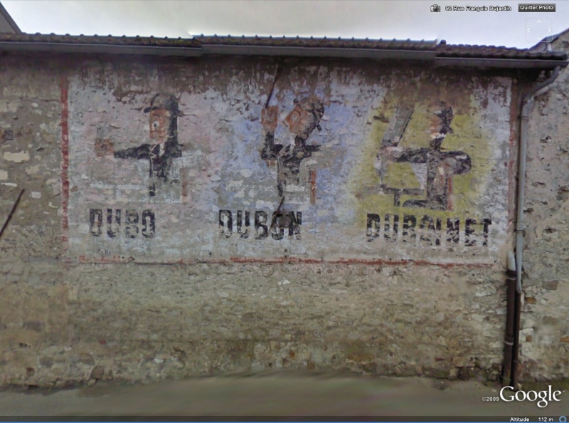 STREET VIEW : Vieilles publicités murales Dubo10